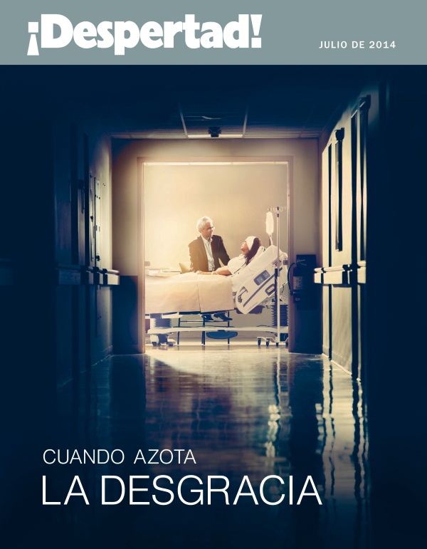 Portada de ¡Despertad!, julio de 2014 | Cuando azota la desgracia