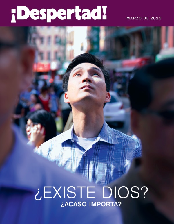 Portada de ¡Despertad!, marzo de 2015 | ¿Existe Dios? ¿Acaso importa?