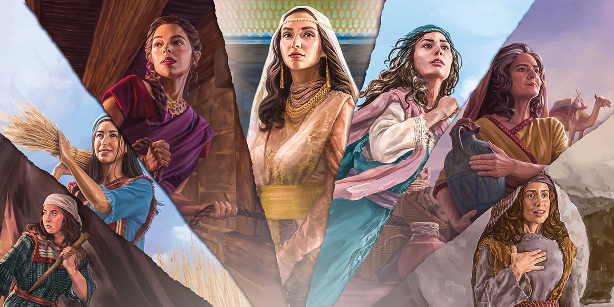 Algunas de las mujeres que se mencionan en la Biblia