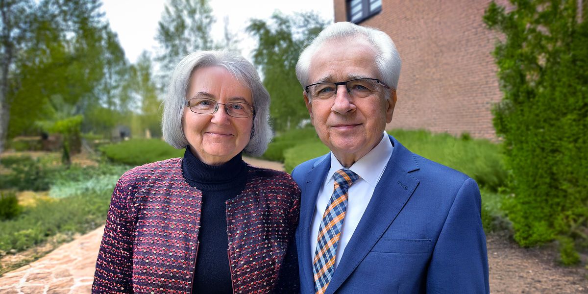 Peter y Lenka Hamadej.