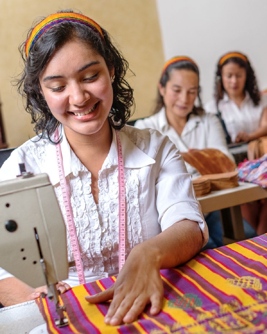 Una cristiana disfruta de su trabajo