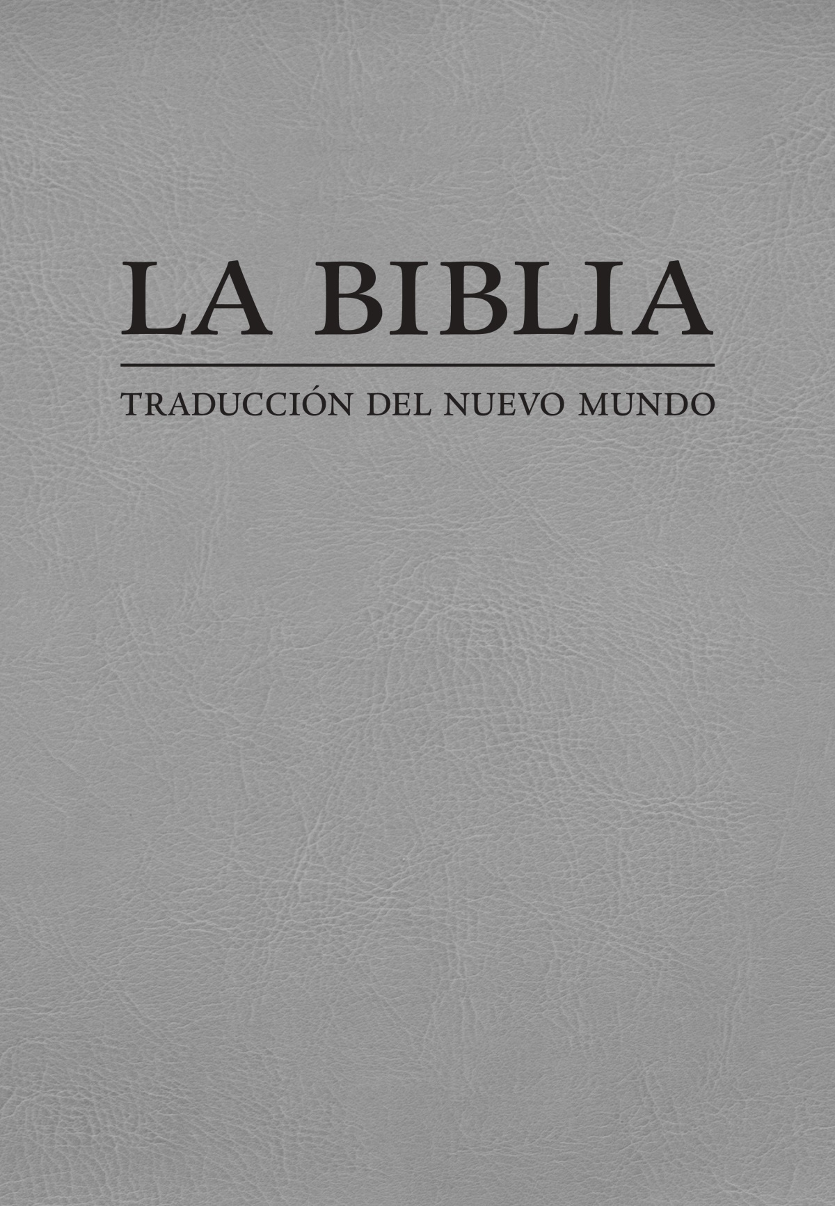 Portada de La Biblia. Traducción del Nuevo Mundo