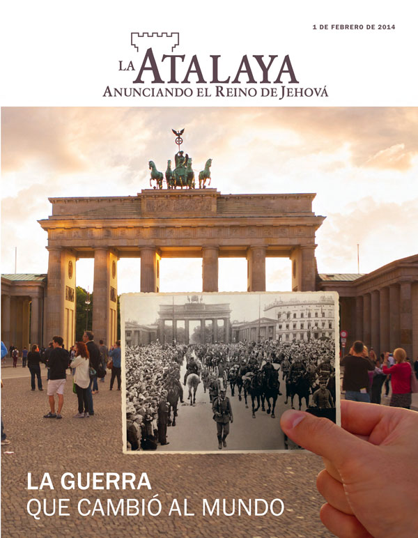 Puerta de Brandenburgo en Berlín y un grupo de soldados