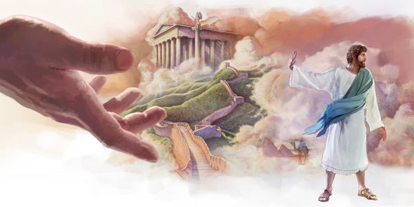 El Diablo le ofrece a Jesús todos los reinos del mundo para sobornarlo, y Jesús los rechaza