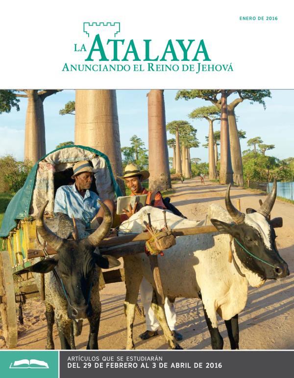 La Atalaya (edición de estudio), enero de 2016