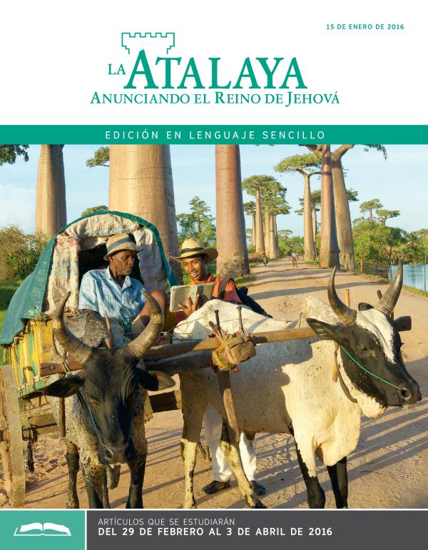 La Atalaya en lenguaje sencillo de enero de 2016