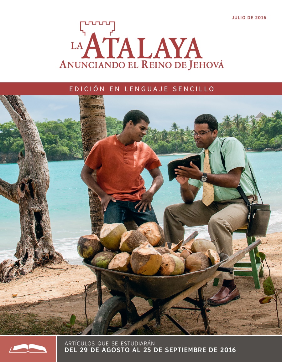 Portada de La Atalaya en lenguaje sencillo de junio de 2016