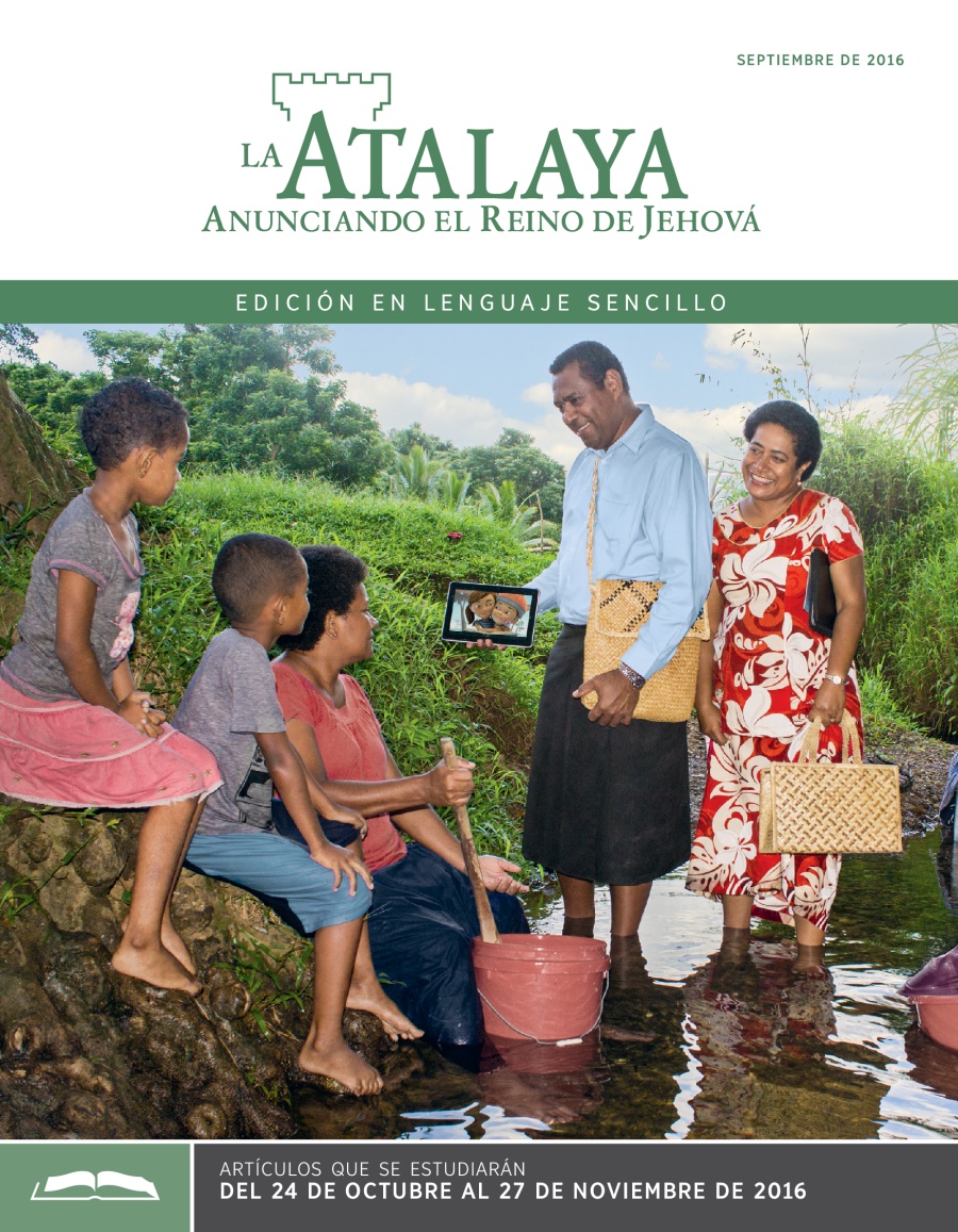 La Atalaya en lenguaje sencillo de septiembre de 2016