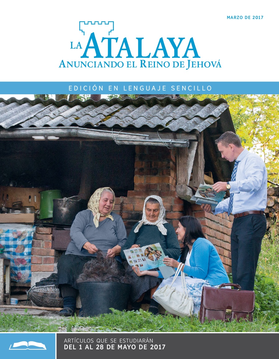 Portada de La Atalaya en lenguaje sencillo de marzo de 2017