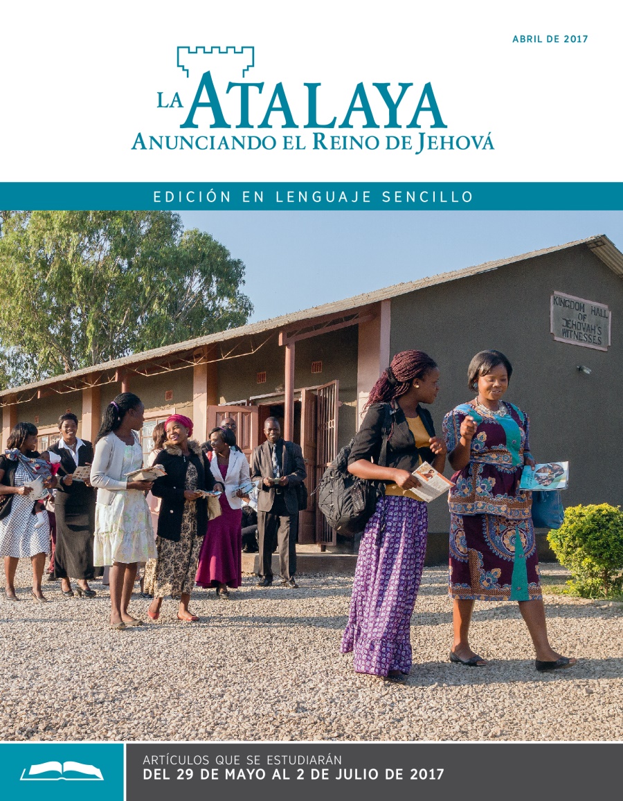 Portada de La Atalaya en lenguaje sencillo de abril de 2017