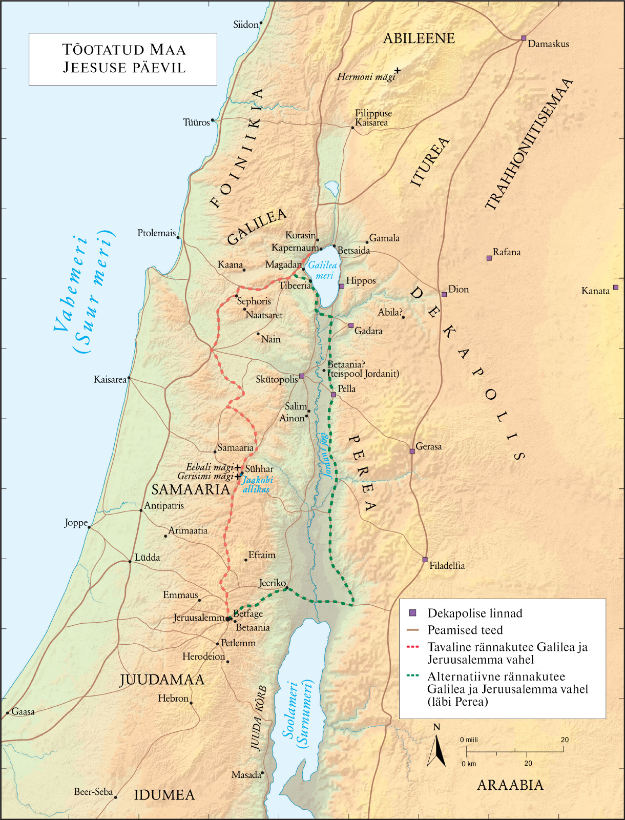 Tõotatud Maa (Jeesuse ajal)