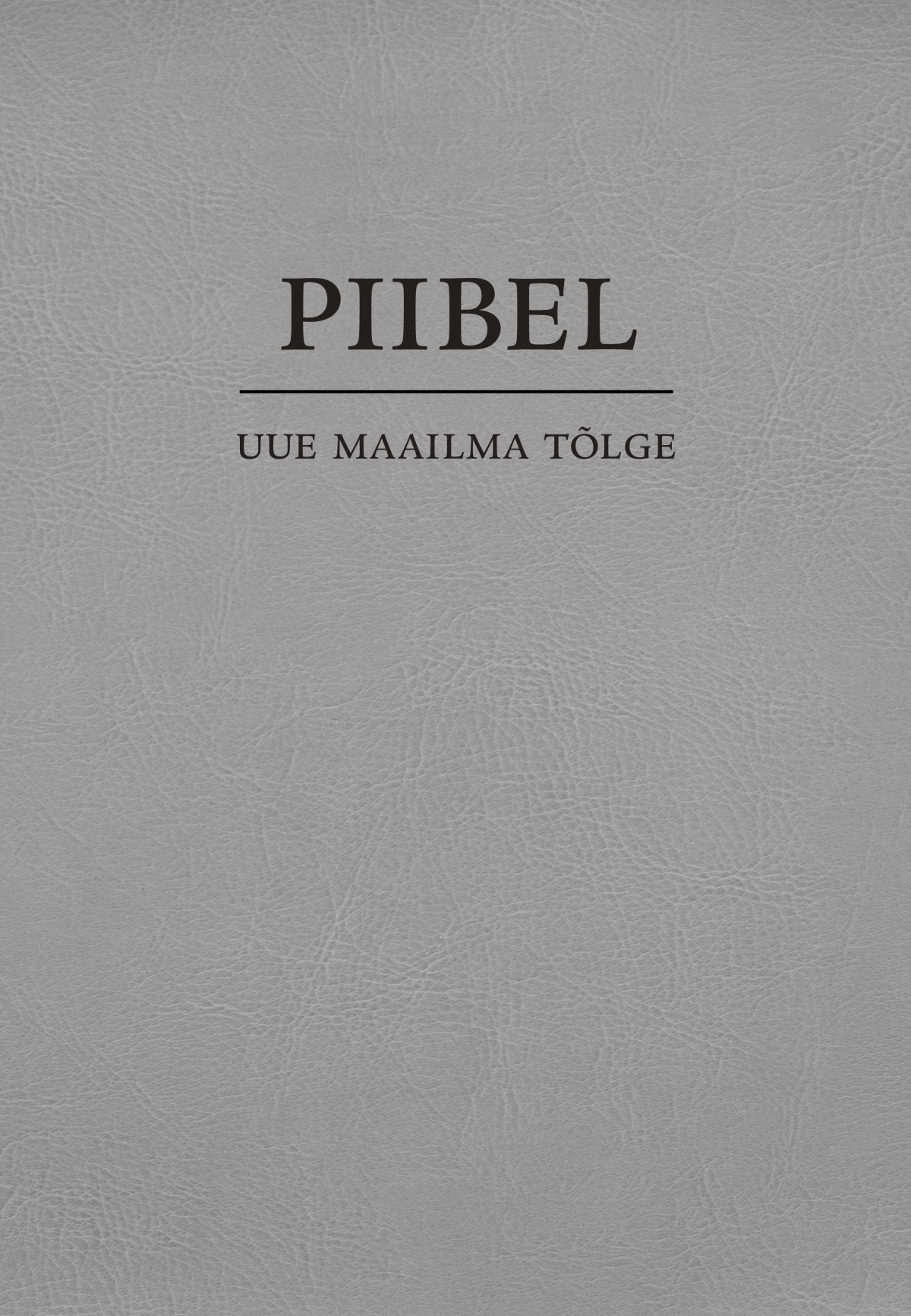 „Uue maailma tõlke” kaas