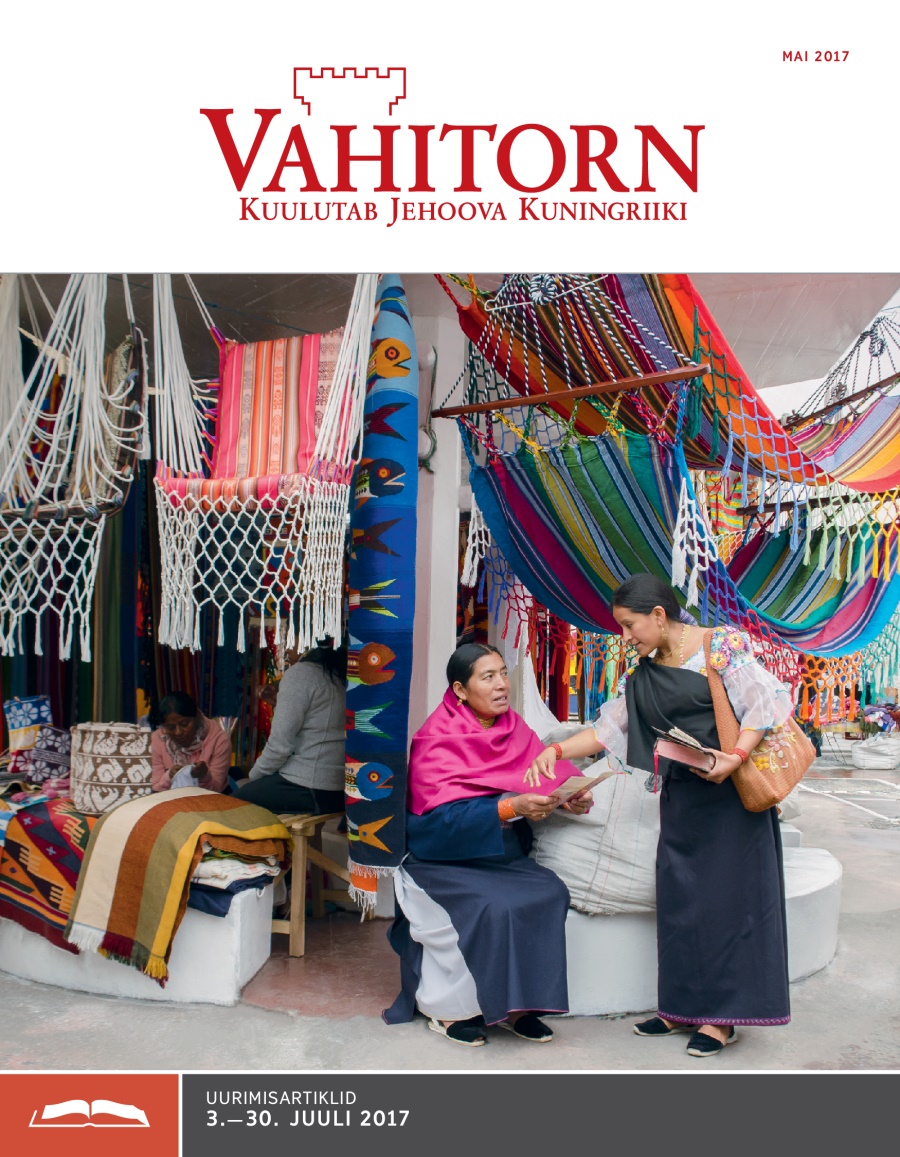 Vahitorni uurimisväljaanne, mai 2017