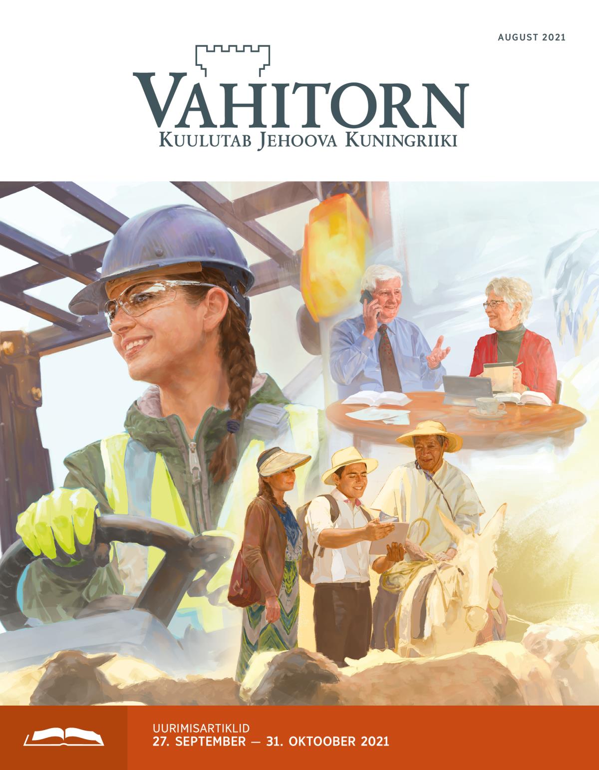 Vahitorni uurimisväljaanne, august 2021.