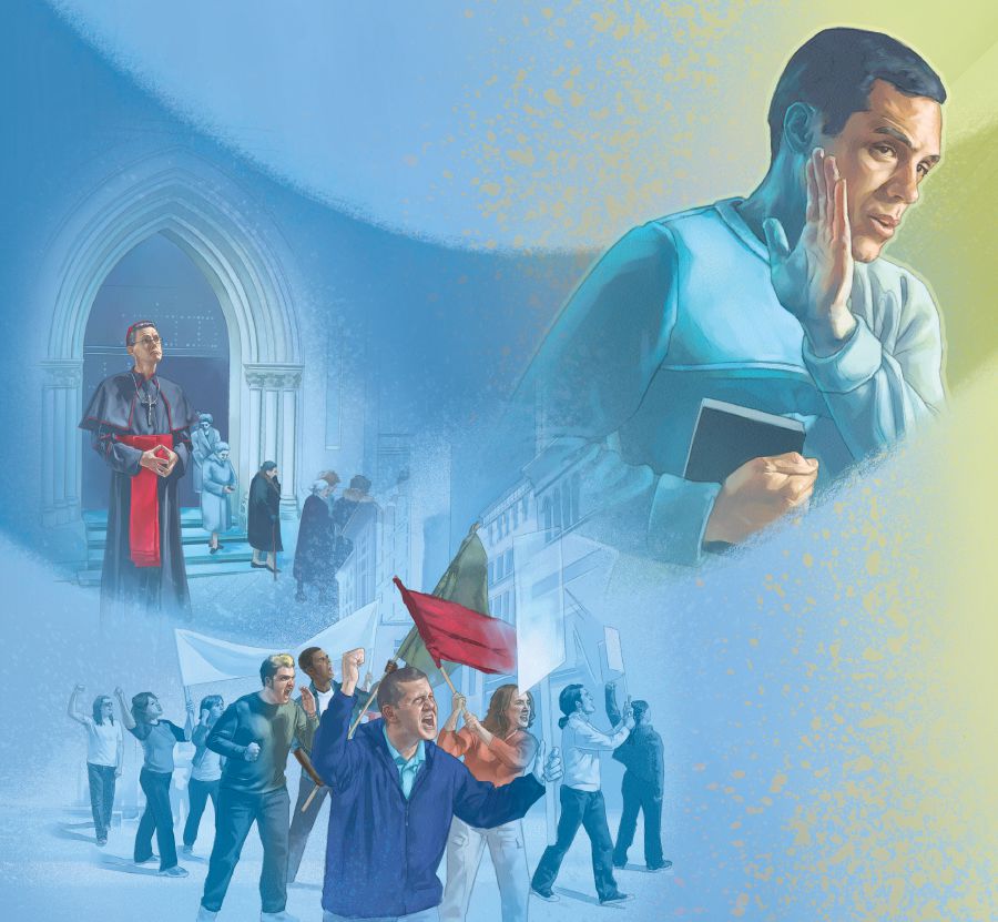 ከሐሰት ሃይማኖት ጋር የተያያዘ ነገር ለማድረግም ሆነ በፖለቲካዊ ጉዳዮች ውስጥ ለመግባት ፈቃደኛ ያለሆነ ክርስቲያን