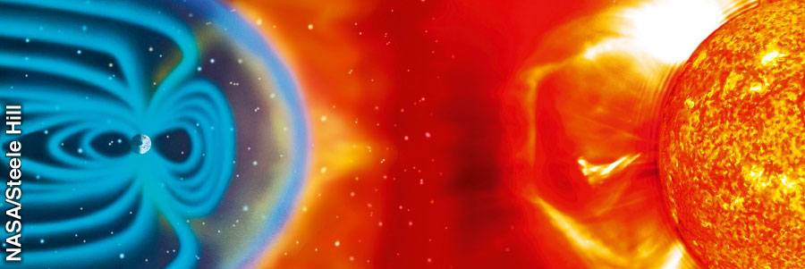 میدان مغناطیسی نامرئی زمین