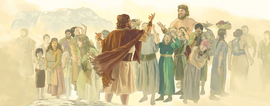 نوح به مردم هشدار می‌دهد که طوفانی در پیش است،‏ ولی آن‌ها او را مسخره می‌کنند.‏