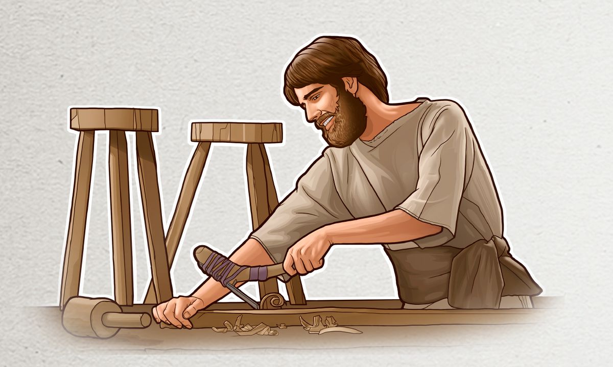 مردی از كار خود لذّت می‌برد