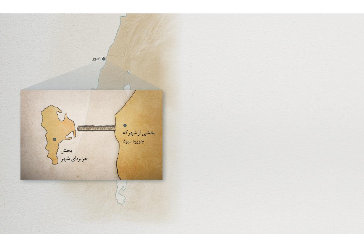 نقشهٔ شهر صور