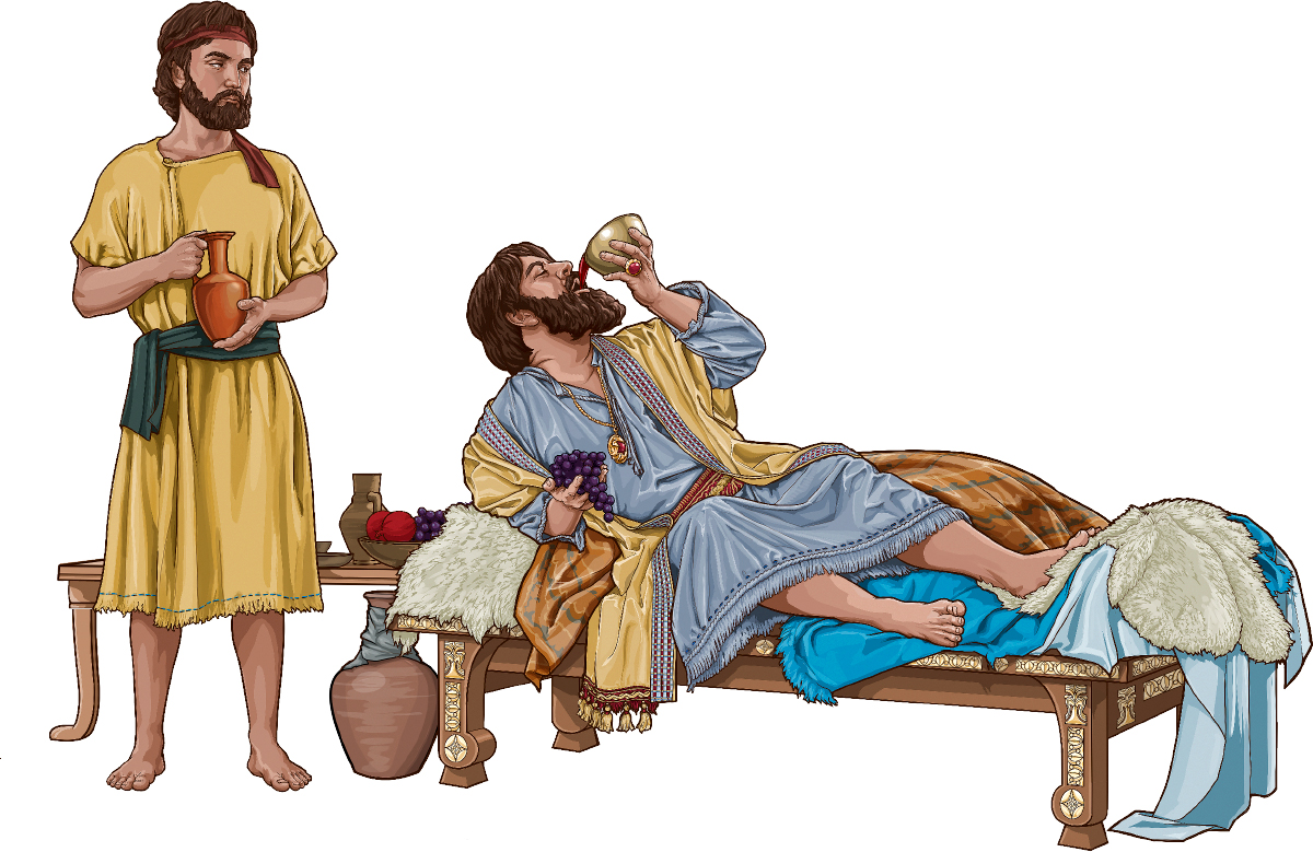 یک اسرائیلی در خوردن و نوشیدن زیاده‌روی می‌کند 