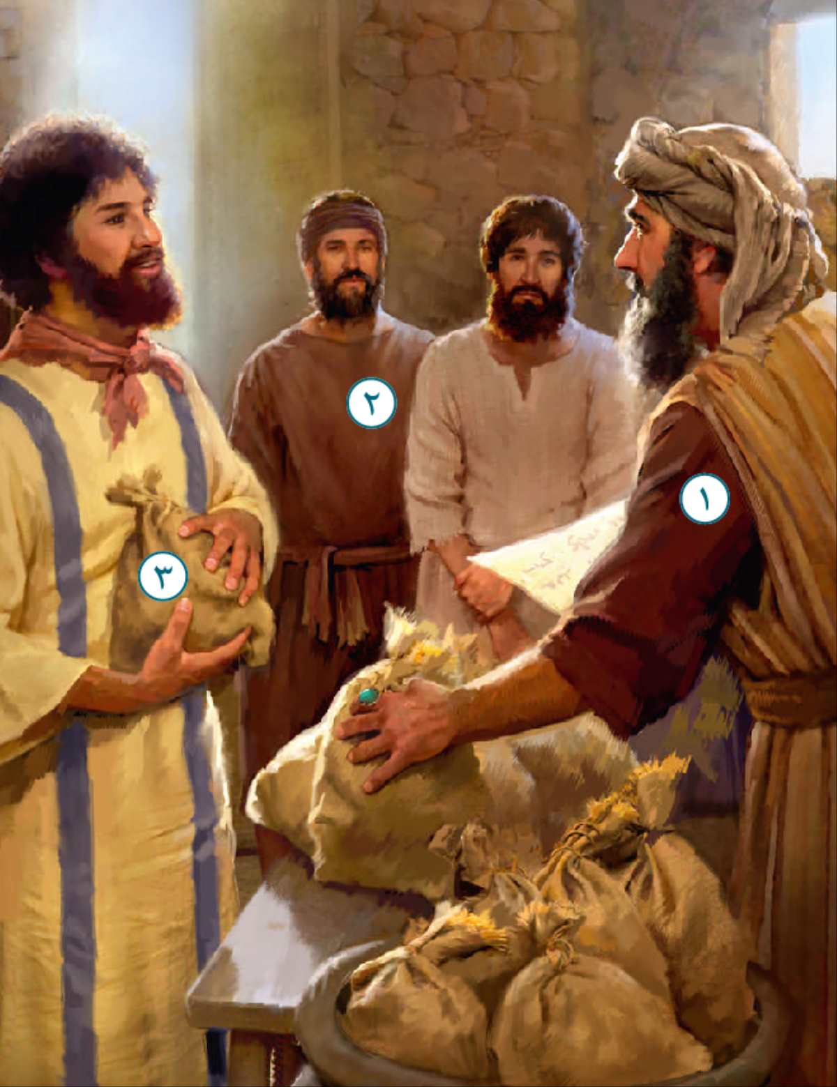 ارباب،‏ غلام و كيسهٔ پول