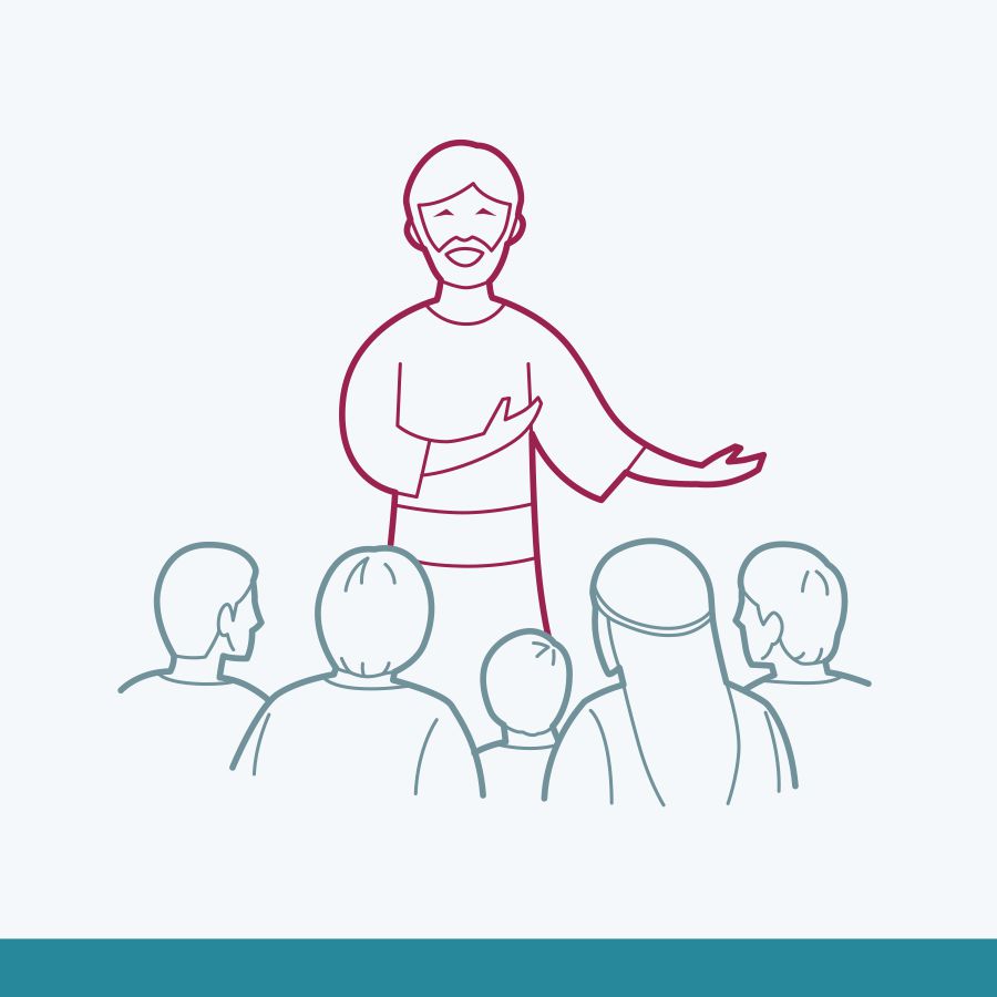 تیموتائوس با جماعتی صحبت می‌کند