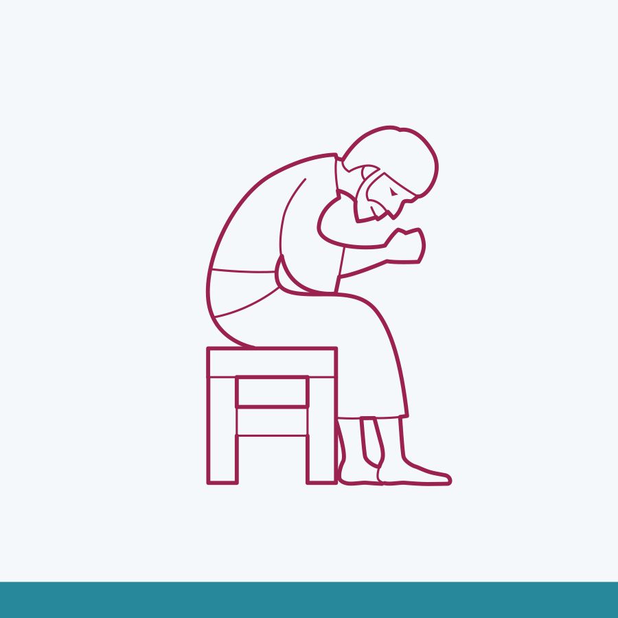 تیموتائوس دعا می‌کند