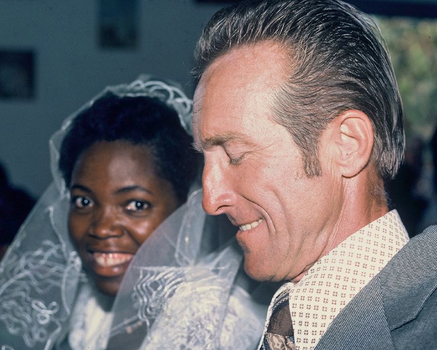 ماکسیم و هَپی دَنیلِیکو در روز عروسی‌شان