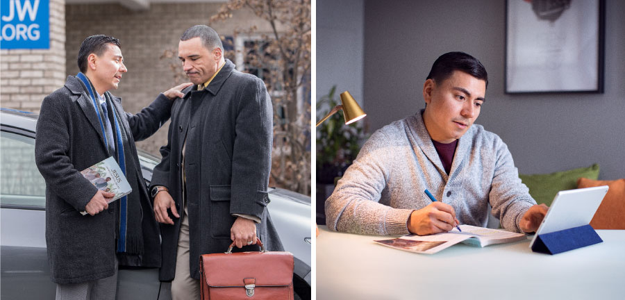 برادری نمونهٔ عیسی را بررسی می‌کند و آموخته‌هایش را بکار می‌گیرد تا برادری را که دلسرد شده است تسلّی دهد