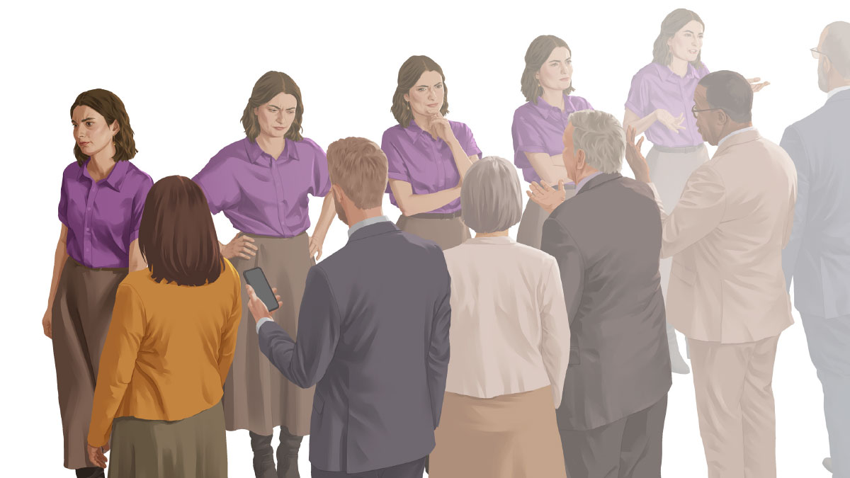 خواهری از چندین برادر جویای پند و نصیحت است،‏ ولی از پندهایی که می‌شنود خوشش نمی‌آید.‏