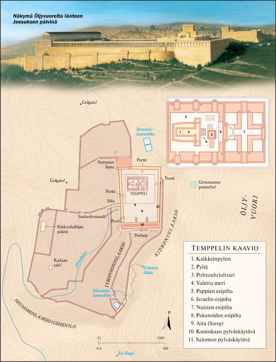 Jerusalem ja Herodeksen temppeli