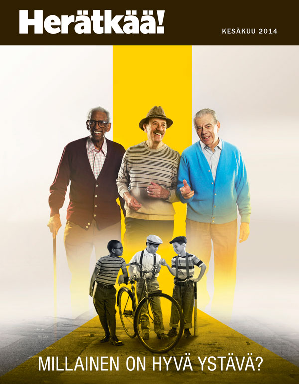 Herätkää! 6/2014, kansi | Millainen on hyvä ystävä?