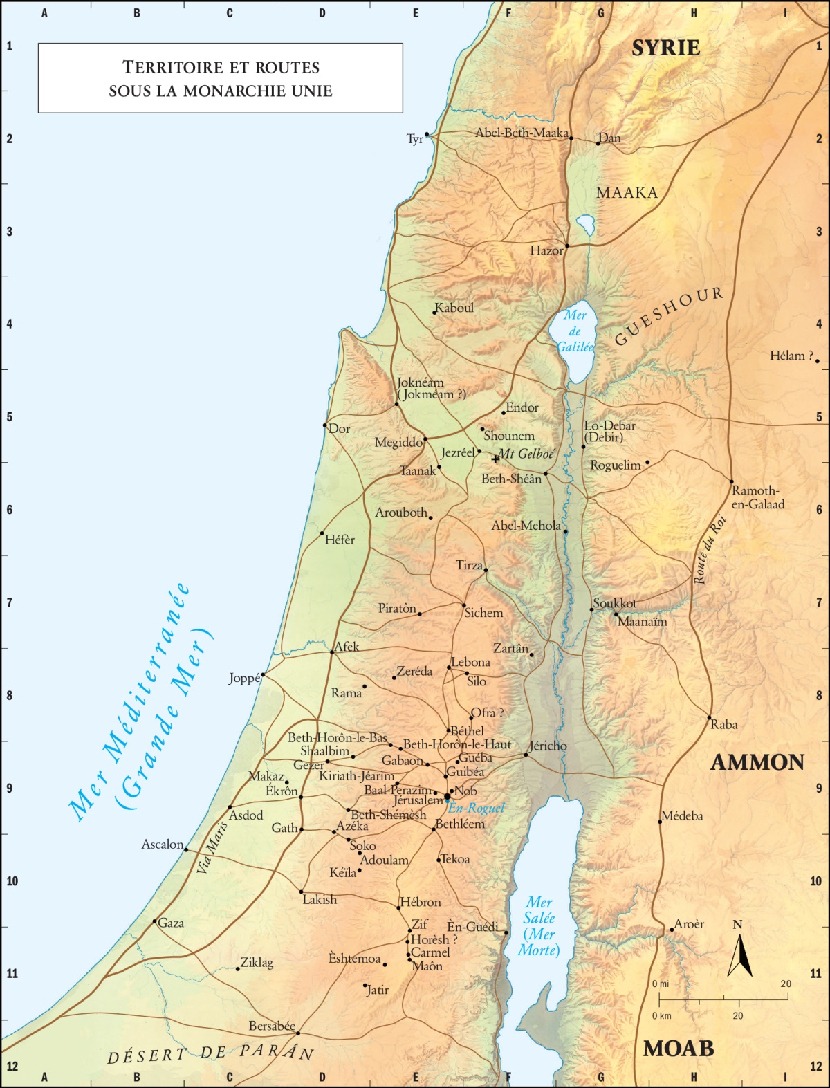 David et Salomon (routes)