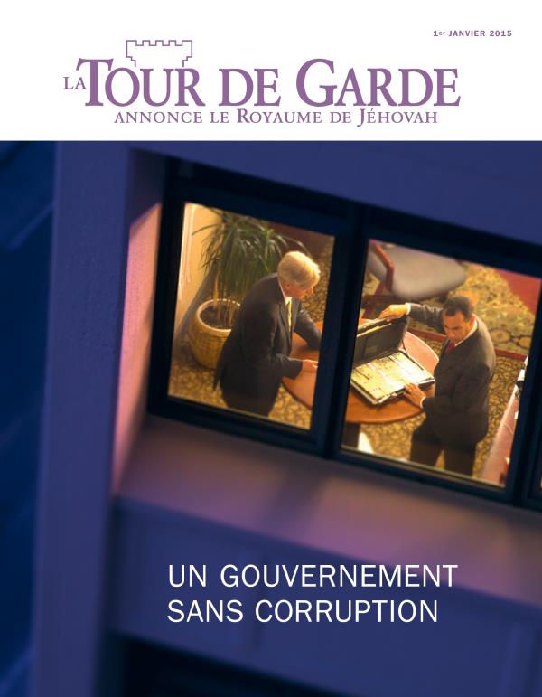 Couverture de La Tour de Garde du 1er janvier 2015 | Un gouvernement sans corruption