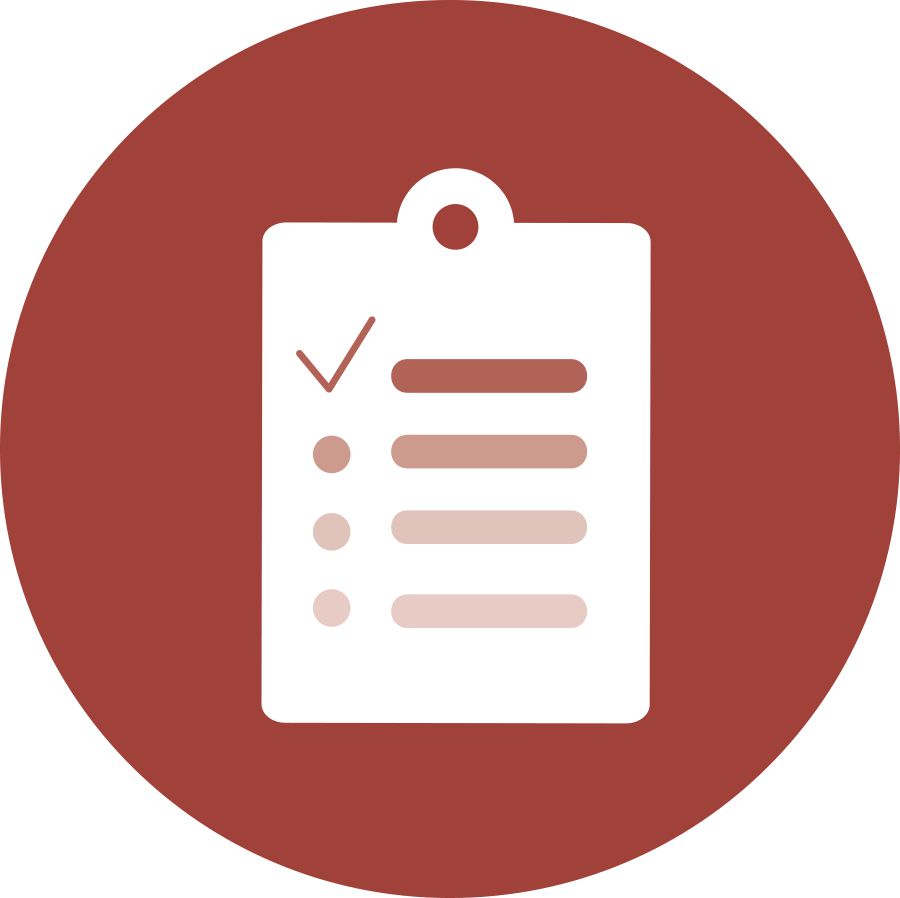 Une liste de priorités à cocher