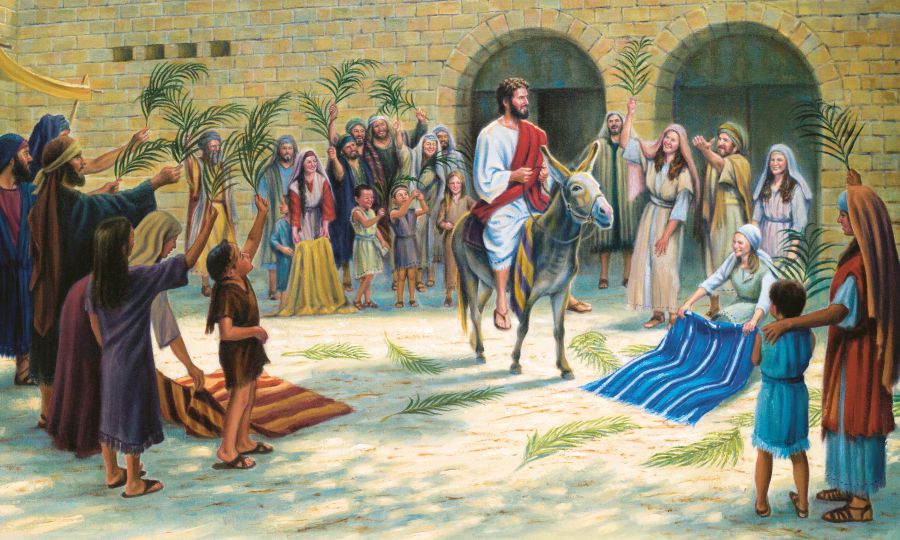Yesu ta teji nɔ kɛmiiya Yerusalem, ni mɛi kɛ amɛtadei kɛ tsei aniji miiha gbɛ lɛ nɔ