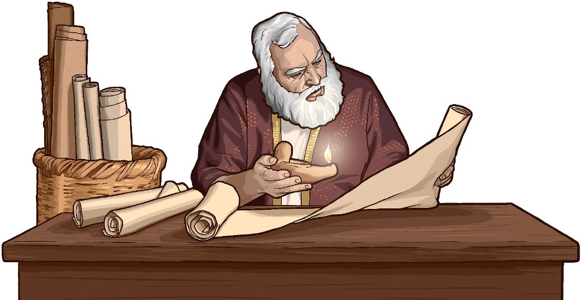 Daniel estuda a Palabra de Deus