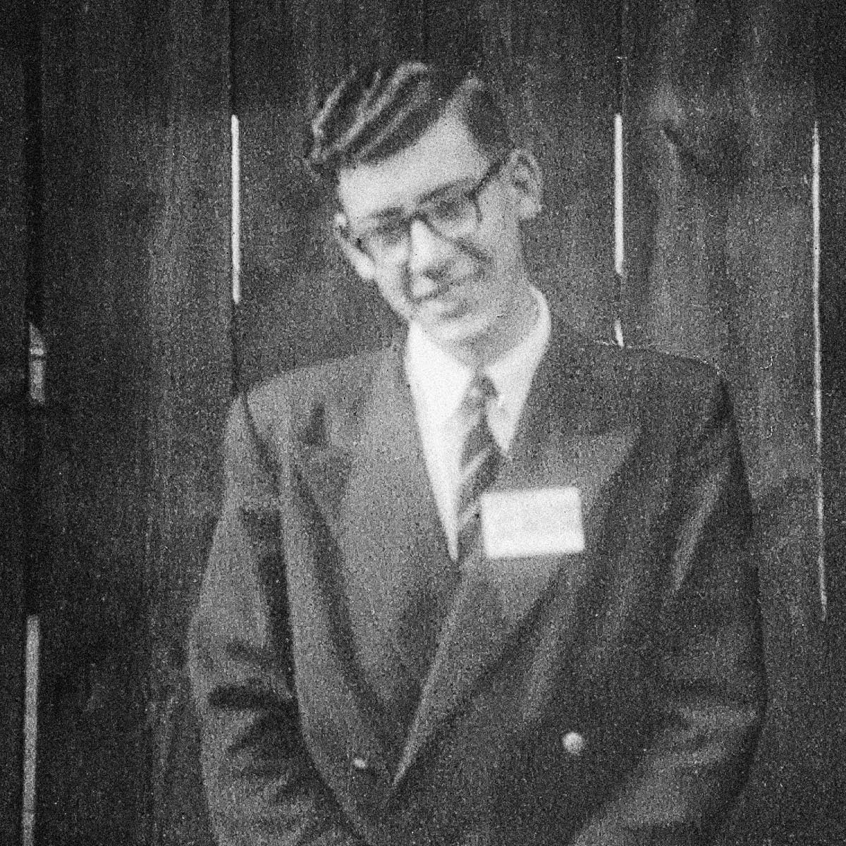 Keith Eaton cando era novo.