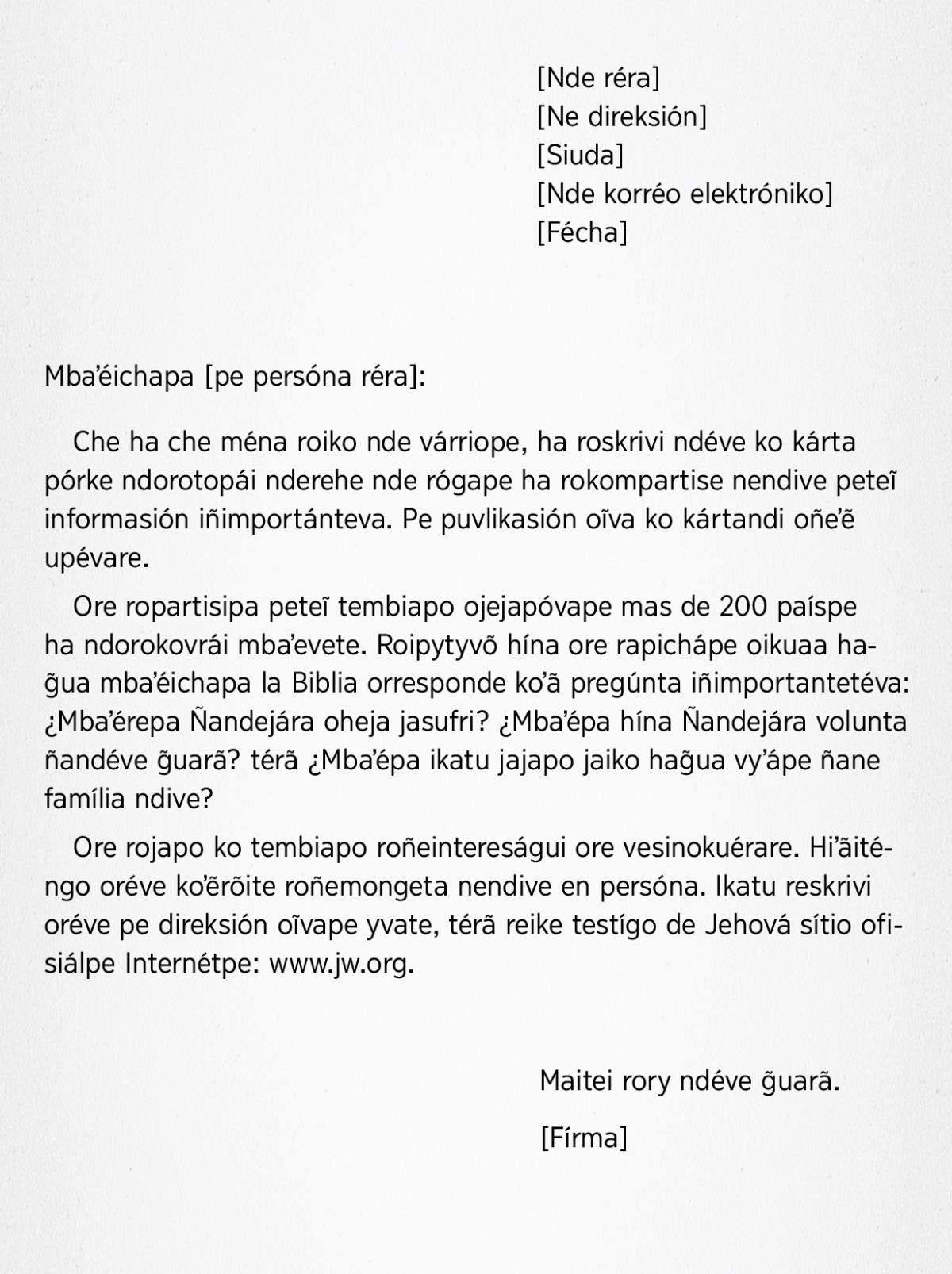 Mbaʼéichapa jajapo vaʼerã peteĩ kárta