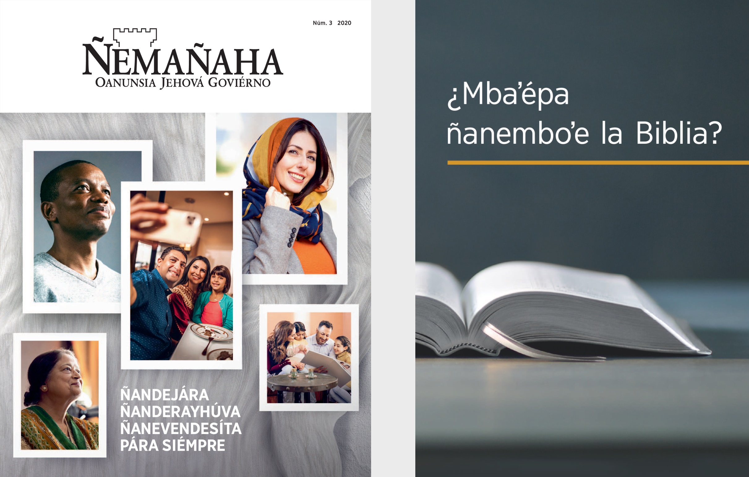 Lívro ¿Mbaʼépa ñanemboʼe la Biblia? ha Ñemañaha núm. 3 2020