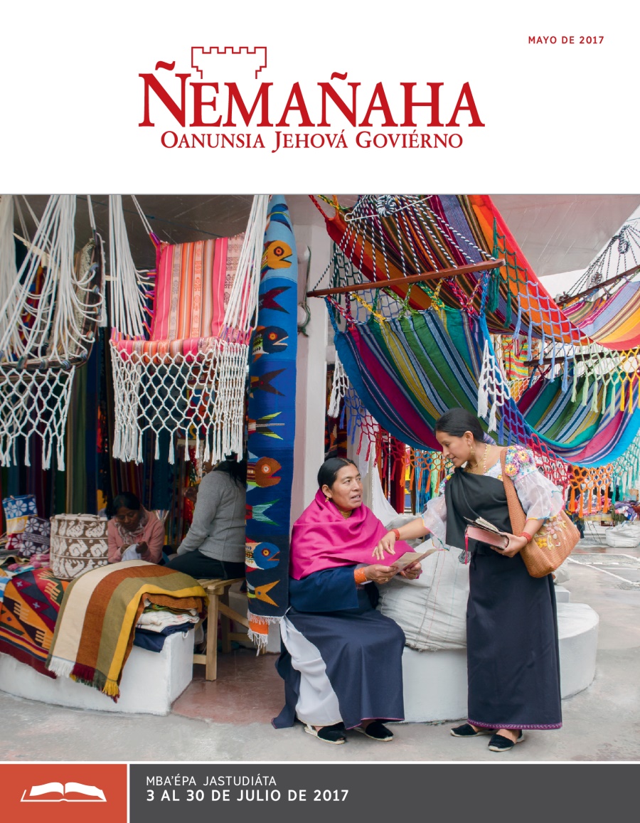 Ñemañaha ojestudiáva, mayo de 2017