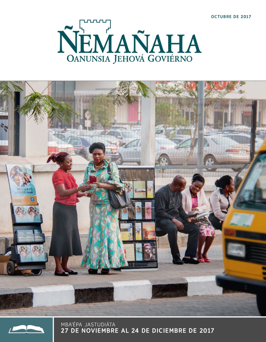 Ñemañaha ojestudiáva, octubre de 2017