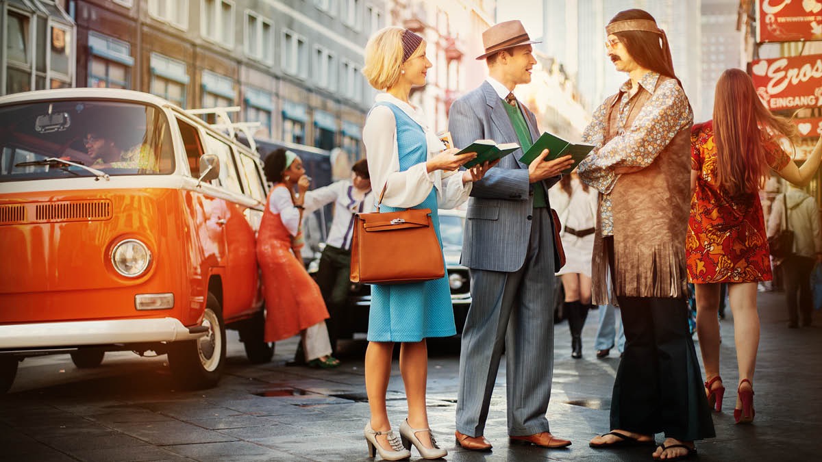 Peteĩ ermáno ha peteĩ ermána opredika hína umi áño 1960 aja