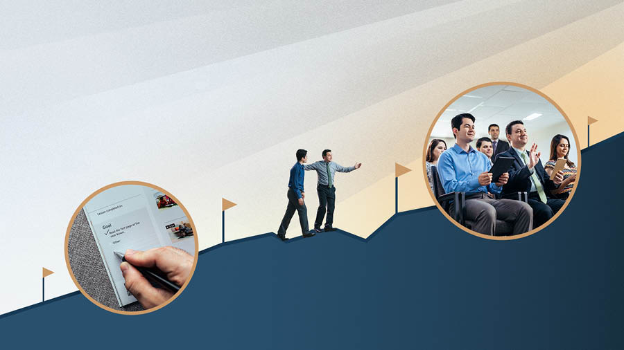 Pe ermáno ha iñestudiánte ojupi hína peteĩ sérro, ha ohasa hikuái unas kuánta márka oĩvare tapére. Taʼanga: 1. Pe estudiánte oskrivi peteĩ méta ohupytyséva pe ilívrope “¡Jaikóta vyʼápe pára siémpre!”. 2. Pe estudiánte oĩ peteĩ rreunionhápe Salónpe.