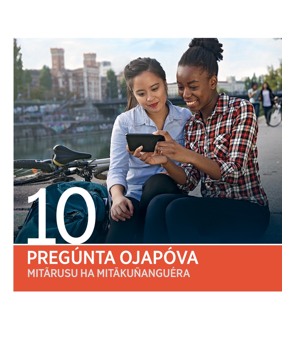 Folléto 10 pregúnta ojapóva mitãrusu ha mitãkuñanguéra