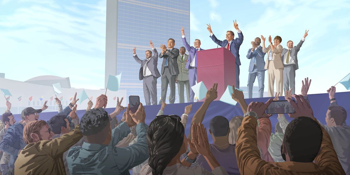 Tingɔŋɔ wa nɛŋadoma n ze lɛm United Nations headquarters ge yɛta nɛrekuuŋɔ puurɛ n pee yeti, ‘suma’asum la fai bɔŋa’ nyaa boi mɛ.