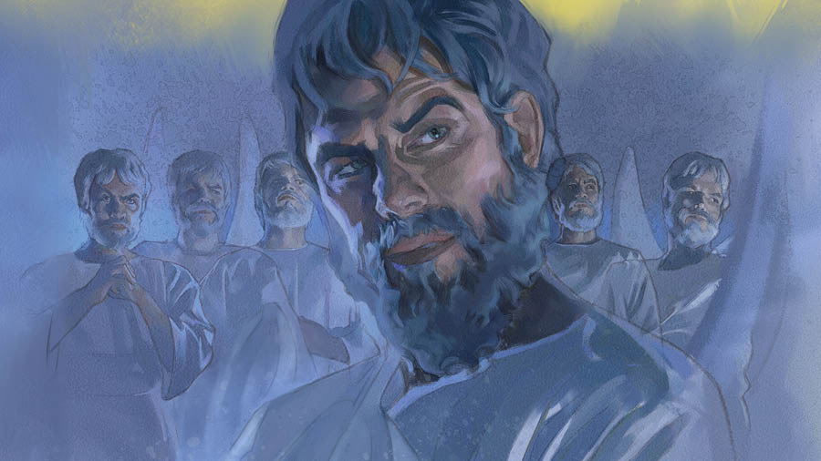 Shaidan tare da mala’ikun da suka yi tawaye.