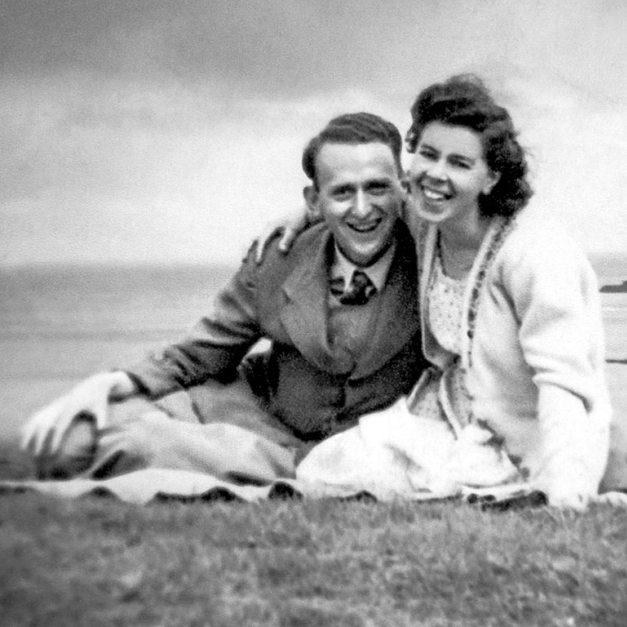 Arthur i Olive Matthews, 1949.