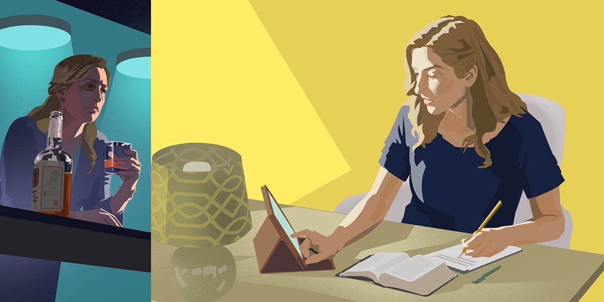 Žena prekomjerno pije, ali poslije razmišlja o biblijskim načelima