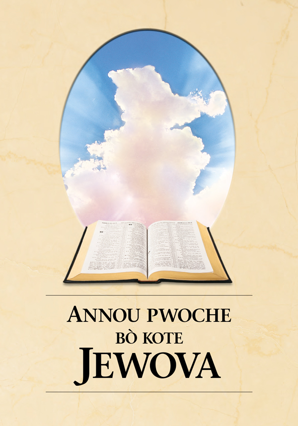 Yon Bib ki ouvè ak reyon solèy la ki travèse nyaj yo